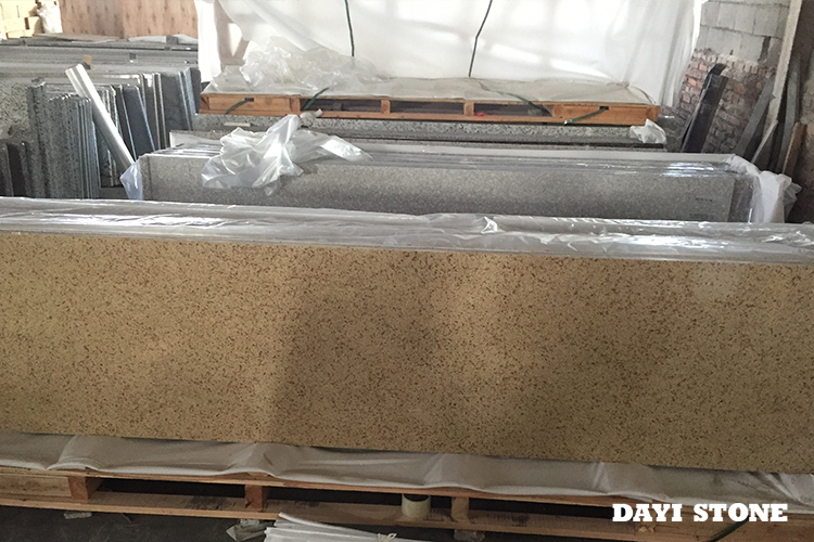 River Yellow Quartz Countertops Xiamen Dayi Stone Co.,Ltd